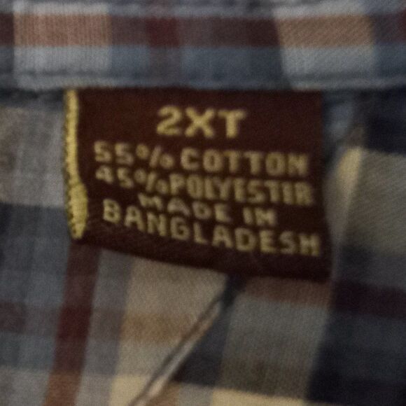 Bit & Bridle Men's 2XT Short Sleeve Button Down Shirt - Picture 4 of 8